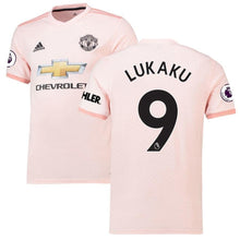 Load image into Gallery viewer, 9-Romelu Lukaku Manchester United 2018-19 Away Player Jersey – Coral