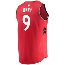 Load image into Gallery viewer, 9-Serge Ibaka Toronto Raptors  Jersey Red - Icon Edition
