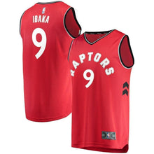 Load image into Gallery viewer, 9-Serge Ibaka Toronto Raptors  Jersey Red - Icon Edition
