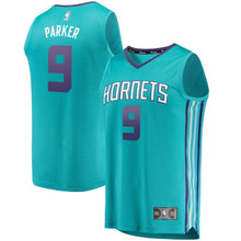 Load image into Gallery viewer, 9-Tony Parker Charlotte Hornets Jersey - Icon Edition - Teal