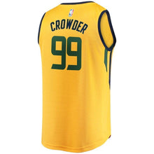 Load image into Gallery viewer, 99-Jae Crowder Utah Jazz  Player Jersey Gold - Statement Edition