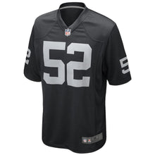 Load image into Gallery viewer, Khalil Mack Oakland Raiders American football jersey