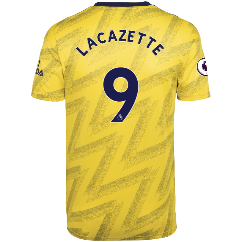 9-ALEXANDRE LACAZETTE  Arsenal 2019-20 Away Jersey