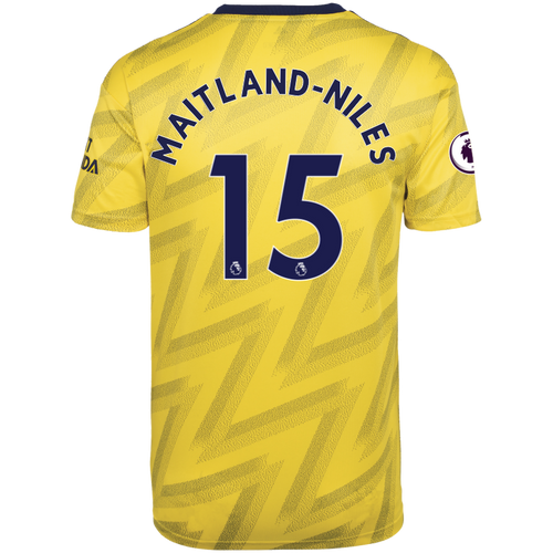 Ainsley Maitland-Niles 15 Arsenal 2019-20 Away Jersey