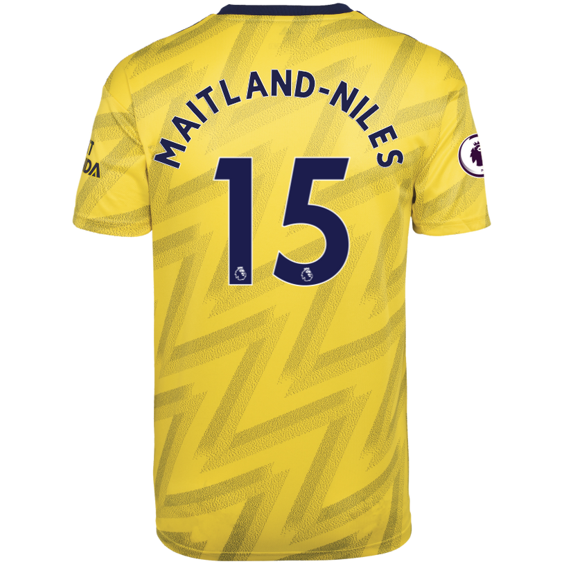 Ainsley Maitland-Niles 15 Arsenal 2019-20 Away Jersey