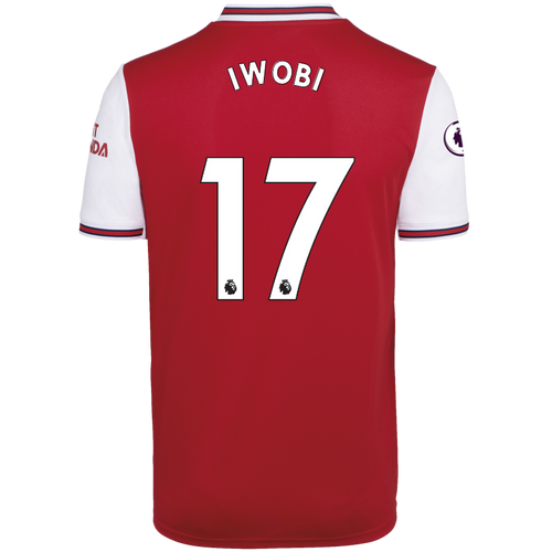 Alex Iwobi 17 Arsenal 2019-20 Home Jersey