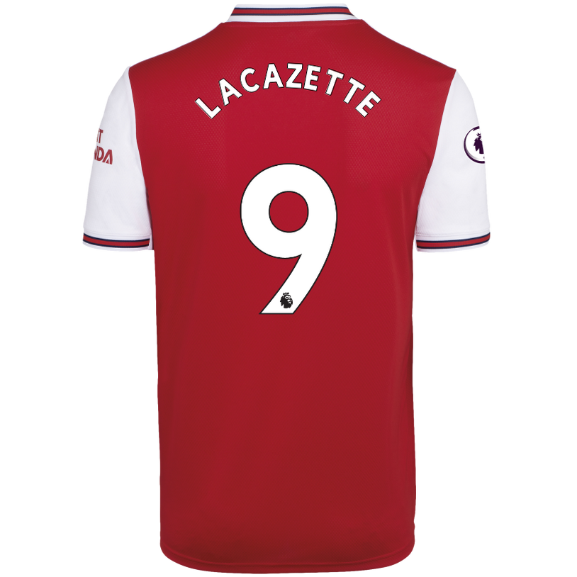 9-ALEXANDRE LACAZETTE  Arsenal 2019-20 Home Jersey