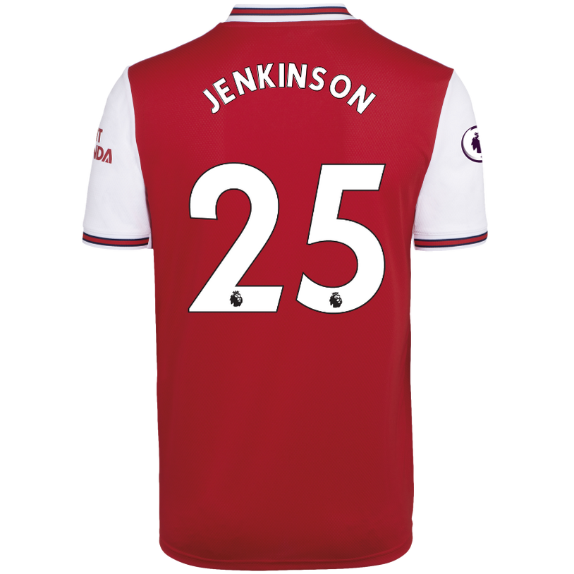 Carl Jenkinson 25 Arsenal 2019-20 Home Jersey