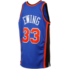 Load image into Gallery viewer, Patrick Ewing New York Knicks 1996-1997 Hardwood Classics Throwback  - Royal Blue