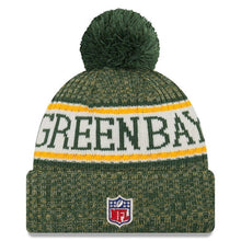 Load image into Gallery viewer, Green Bay Packers New Era 2019 Cold Weather Knit Hat – Green