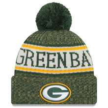 Load image into Gallery viewer, Green Bay Packers New Era 2019 Cold Weather Knit Hat – Green