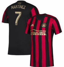 Load image into Gallery viewer, 7-Josef Martinez Atlanta United FC 2017-18 5-Stripe Home  - Red-Black