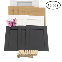 Load image into Gallery viewer, Paper Photo Framework Wall Decoration with Clothespin and Sticker Film Decor