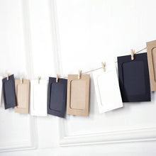 Load image into Gallery viewer, Paper Photo Framework Wall Decoration with Clothespin and Sticker Film Decor