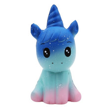 Load image into Gallery viewer, Jumbo Kawaii Colorful Galaxy Unicorn Squishy Doll