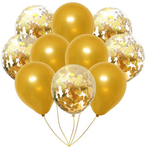 10pcs/pack Inflatable Ball Toy 10 inch Birthday Wedding