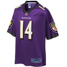 Load image into Gallery viewer, Sean Modster Baltimore Ravens NFL Pro Line Team Player Jersey - Purple