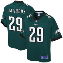 Load image into Gallery viewer, Avonte Maddox Philadelphia Eagles NFL Pro Line Game Jersey - Midnight Green