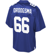 Load image into Gallery viewer, Austin Droogsma New York Giants NFL Pro Line Team Player Jersey – Royal