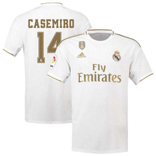 Carlos Casemiro Real Madrid 2019/20 Home Player Jersey – White