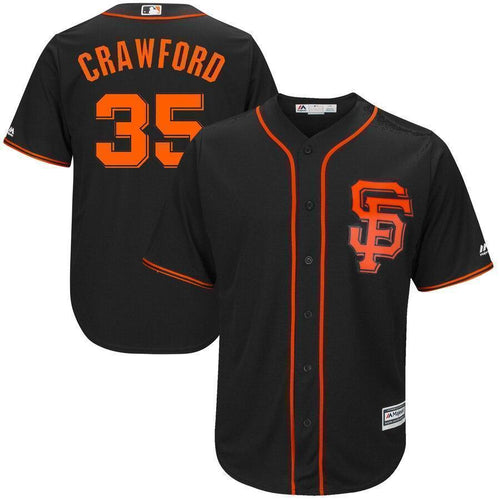 Brandon Crawford San Francisco Giants Majestic Alternate 2017 Cool Base Player Jersey