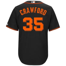 Load image into Gallery viewer, Brandon Crawford San Francisco Giants Majestic Alternate 2017 Cool Base Player Jersey