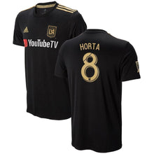Load image into Gallery viewer, André Horta LAFC 2018 Primary Player Jersey – Black