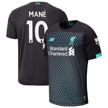 Load image into Gallery viewer, Sadio Mané Liverpool New Balance 2019/20 Third Player Jersey - Black
