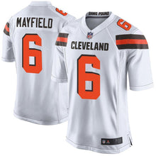 Load image into Gallery viewer, Baker Mayfield Cleveland Browns American football jersey