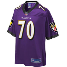 Load image into Gallery viewer, Ben Powers Baltimore Ravens NFL Pro Line Player Jersey - Purple