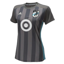 Load image into Gallery viewer, Kevin Molino Minnesota United FC Women's 2018 Primary Player Jersey – Gray