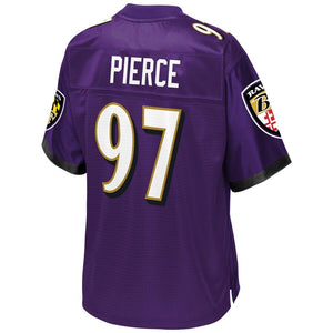 Michael Pierce Baltimore Ravens NFL Pro Line Team Color Player Jersey - Purple