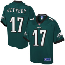 Load image into Gallery viewer, Alshon Jeffery Philadelphia Eagles NFL Pro Line Team Color Jersey - Midnight Green