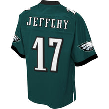 Load image into Gallery viewer, Alshon Jeffery Philadelphia Eagles NFL Pro Line Team Color Jersey - Midnight Green