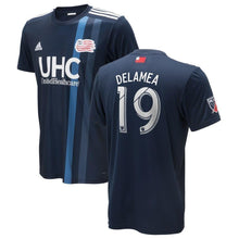 Load image into Gallery viewer, Antonio Delamea Mlinar New England Revolution 2018 Primary Player Jersey – Navy