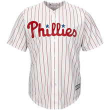 Load image into Gallery viewer, Aaron Nola Philadelphia Phillies Majestic Official Cool Base Player Jersey - White