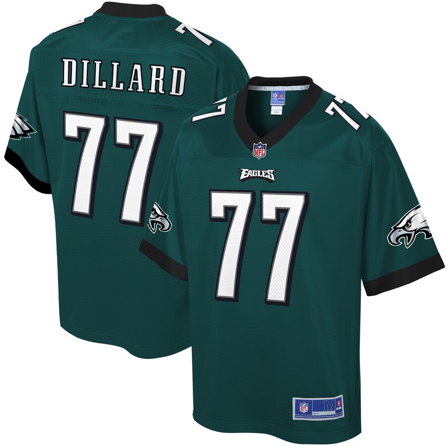 Andre Dillard Philadelphia Eagles NFL Pro Line Player Jersey - Midnight Green