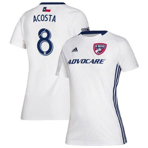 Bryan Acosta FC Dallas Women's 2019 Secondary Player Jersey – White