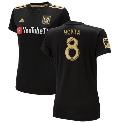 André Horta LAFC Women's 2018 Primary  Player Jersey – Black
