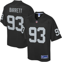 Load image into Gallery viewer, Alex Barrett Oakland Raiders NFL Pro Line Team Player Jersey - Black