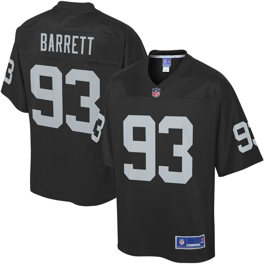 Alex Barrett Oakland Raiders NFL Pro Line Team Player Jersey - Black