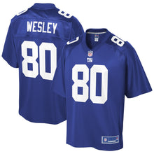 Load image into Gallery viewer, Alex Wesley New York Giants NFL Pro Line Team Player Jersey – Royal