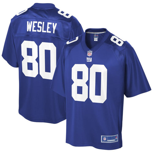 Alex Wesley New York Giants NFL Pro Line Team Player Jersey – Royal
