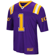 Load image into Gallery viewer, ECU Pirates Colosseum Foos-Ball Football Jersey – Purple