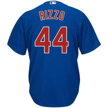 Load image into Gallery viewer, Anthony Rizzo Chicago Cubs Majestic Cool Base Player Jersey - White/Royal
