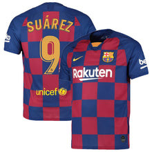 Load image into Gallery viewer, Luis Suarez Barcelona 2019/20 Home Breathe Stadium Jersey - Royal