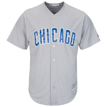 Load image into Gallery viewer, Anthony Rizzo Chicago Cubs Majestic Official Cool Base Player Jersey - Gray
