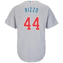 Load image into Gallery viewer, Anthony Rizzo Chicago Cubs Majestic Official Cool Base Player Jersey - Gray