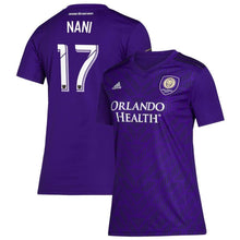 Load image into Gallery viewer, Nani Orlando City SC Women's 2019 Bring The Noise Player Jersey – Purple