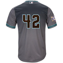 Load image into Gallery viewer, Arizona Diamondbacks Majestic 2019 Jackie Robinson Day Official Cool Base Jersey – Gray
